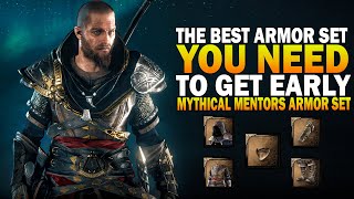 The Best Armor Set You Need To Get Early Assassins Creed Valhalla Mentors Set [upl. by Zipnick259]