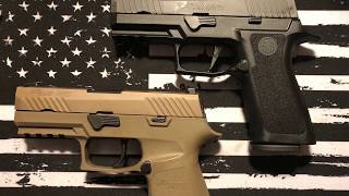 Sig P320 Flat Trigger Install [upl. by Darryn]