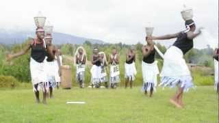 Traditional African dance performance in Rwanda [upl. by Januarius]