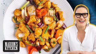 Make it BETTER than takeout Cashew Chicken Thai Style  Marions Kitchen [upl. by Ledoux]