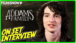 THE ADDAMS FAMILY  Finn Wolfhard quotPugsley Addamsquot Onstudio Interview [upl. by Rand494]