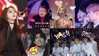 Idols react to MAMAMOO 마마무 Moonbyul 문별s moments at YearEnd Awards  OurWinterMoonByul [upl. by Corley]