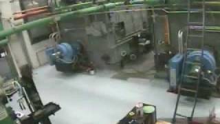 Boiler Explosion Surveillance Video [upl. by Lefty]