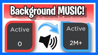 How to insert BACKGROUND MUSIC into ROBLOX STUDIO [upl. by Lala84]