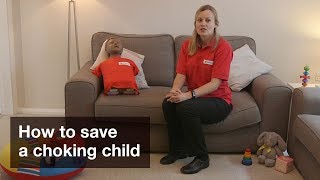 Child First Aid How to save a choking child [upl. by Monty]