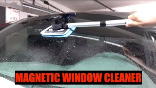 Windshield quotWOWquot Magnetic Window Cleaner [upl. by Elletsirhc]