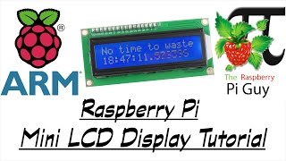 Raspberry Pi  Mini LCD Display Tutorial [upl. by Atteiram]