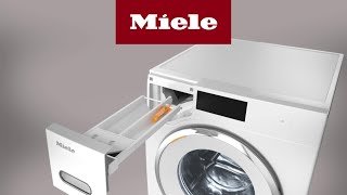 Waschmaschine W1 WaschmittelEinspülkasten reinigen I Miele [upl. by Nahttam314]