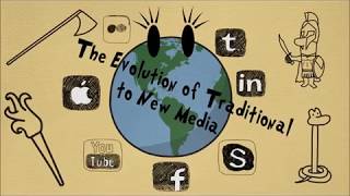 The Evolution of Traditional to New Media [upl. by Aekal]