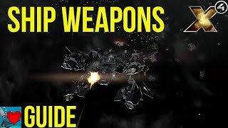 X4 Foundations Weapons Guide [upl. by Joycelin]