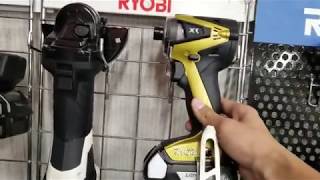 RYOBI京セラ）充電工具が充実！４機種一挙ご紹介！ [upl. by Anazraf]