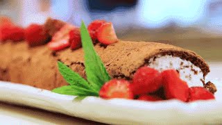 Chocolate Roulade Holiday Dessert Special  Southern Living [upl. by Anivle367]