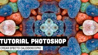 Tutorial de Photoshop Efecto caleidoscopio [upl. by Verene]