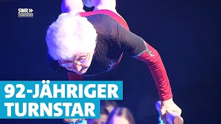 92jährige Turnerin  Johanna Quaas aus Halle ist die virale TurnOmi [upl. by Ennairrac]