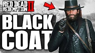 Red Dead Redemption 2  How to dress up Arthur in All Black Badass Mode  RDR2 [upl. by Somar]