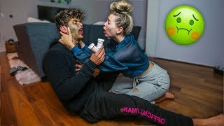 DEADLY ALLERGIC REACTION PRANK ON GIRLFRIEND SHE CRIES [upl. by Middleton]