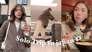 Solo Travel in Japan 🇯🇵 一个人去日本 vlog…🥶 [upl. by Thatcher745]