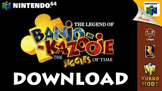 ZELDA OCARINA OF TIME in BANJO KAZOOIE Full mod [upl. by Elyrpa]