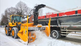 Big Compilation of Snow Removal Operations in Montreal  Canada Winter 20202021 snowremoval [upl. by Ailido55]