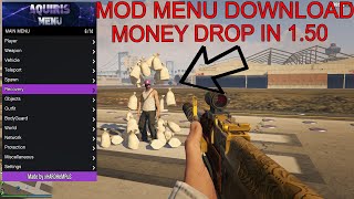 GTA 5 Free Mod Menu 150 Online Download With Money Drop [upl. by Sualokcin]