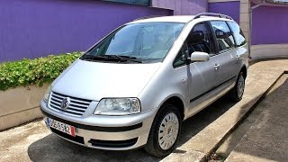 VW Sharan 19TDI 4motion 116hp 2002 [upl. by Cyler]