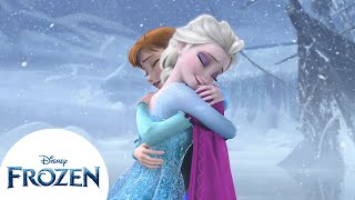 Anna and Elsas Sisterly Love  Frozen [upl. by Notsew]