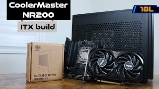 CoolerMaster NR200  ITX build [upl. by Rafaelia]