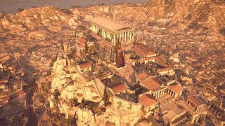 Visite virtuelle de lacropole dAthènes Assassins Creed Odyssey [upl. by Farand]