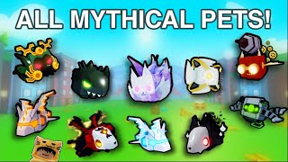 Hatching All Mythical Pets in Pet Simulator X [upl. by Stephania]