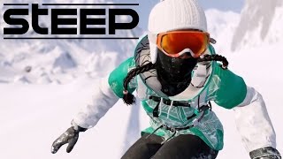 Steep Official Trailer – Season Pass DLC Details [upl. by Akcirret729]