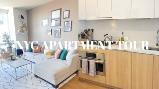 NYC Apartment Tour 2021  1 bedroom in Manhattan in a luxury building [upl. by Nomsed961]