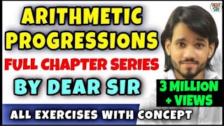 Arithmetic Progression Class 10  Arithmetic Progression Chapter 5  Full ChapterConceptExercise [upl. by Maupin]