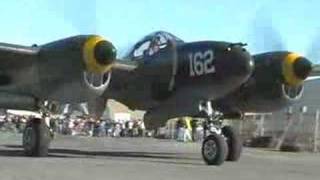 Lockheed P38 Lightning Flight Demonstration  Up Close [upl. by Gnouc]