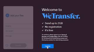 How to use WeTransfer file transfer service [upl. by Atteuqahs159]