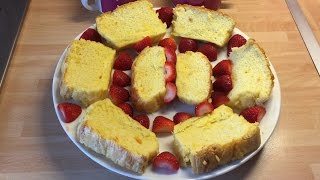 Lemon Drizzle Cake  Slimming World  Make It Mondays [upl. by Lewison100]