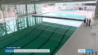 Le nouveau centre aquatique de Guebwiller va ouvrir ses portes [upl. by Beltran870]