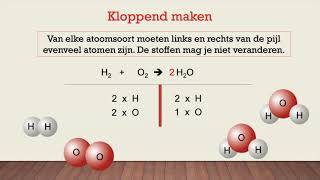 Reactievergelijkingen kloppend maken [upl. by Giraud]