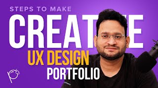 Steps to Make Creative UX Portfolio to get a best Job Hindi designportfolio portfoliotips [upl. by Dray845]