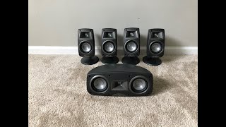 Klipsch Quintet III Home Theater Surround Satellite Speakers [upl. by Mintun]