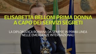 Elisabetta Belloni chi è il nuovo capo dei servizi segreti [upl. by Bonneau163]