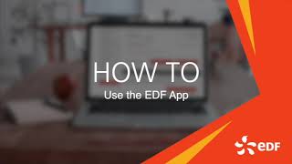 How to use the EDF app [upl. by Rebmyt]