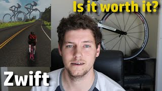 ZWIFT  A beginner cyclists review [upl. by Amargo619]