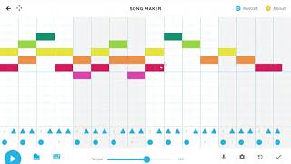 Chrome Music Lab Song Maker tutorial for primary [upl. by Ellerehc660]