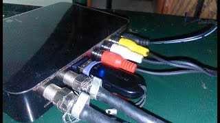 How to Setup Set Top Box  How to Connect a Set top box to TV LED [upl. by Ardnaeel]