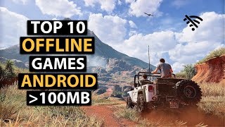 Top 10 Offline Games For Android Under 100mb  HD Graphics [upl. by Dorena364]