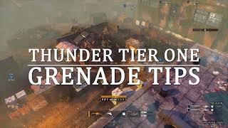 Thunder Tier One  Grenade Tips [upl. by Standush]