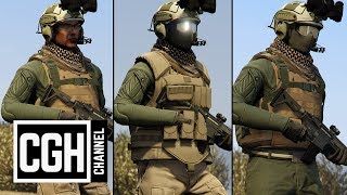 GTA 5 Online  Best Military Outfits 2 [upl. by Arlo]