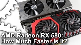 AMD Radeon RX 580 Review How Much Faster Is 2nd Gen Polaris [upl. by Jaclin]