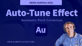 Adobe Audition AutoTune Effect Automatic Pitch Correction [upl. by Annat994]