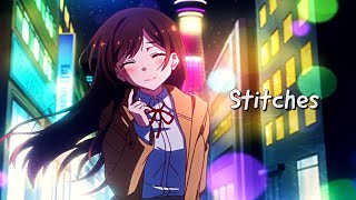 Shawn Mendes  Stitches AMV Kanojo Okarishimasu [upl. by Kaltman724]